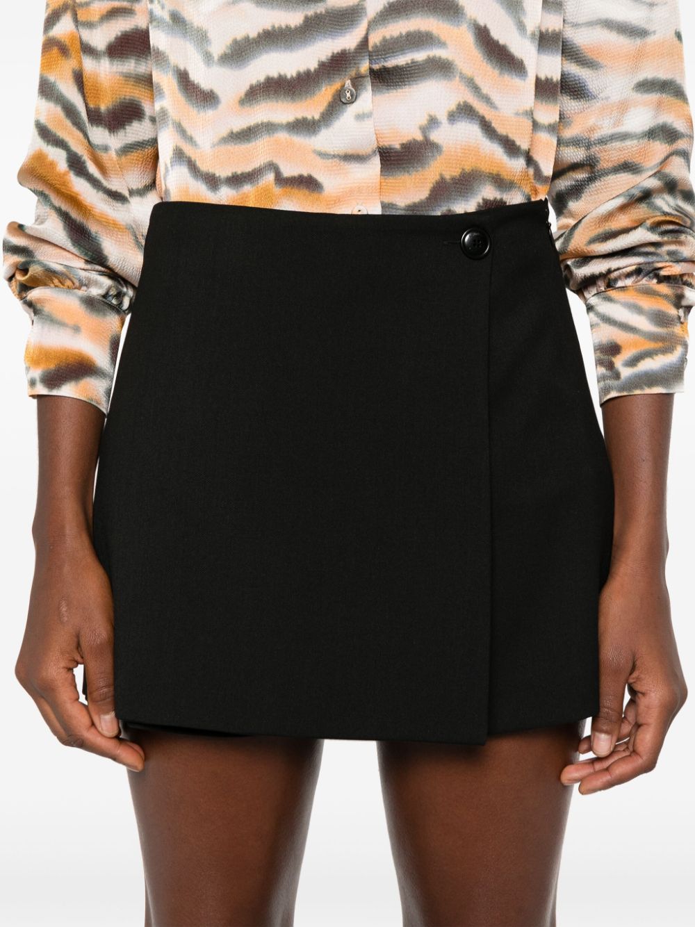 TWINSET WRAP-AROUND SHORTS 