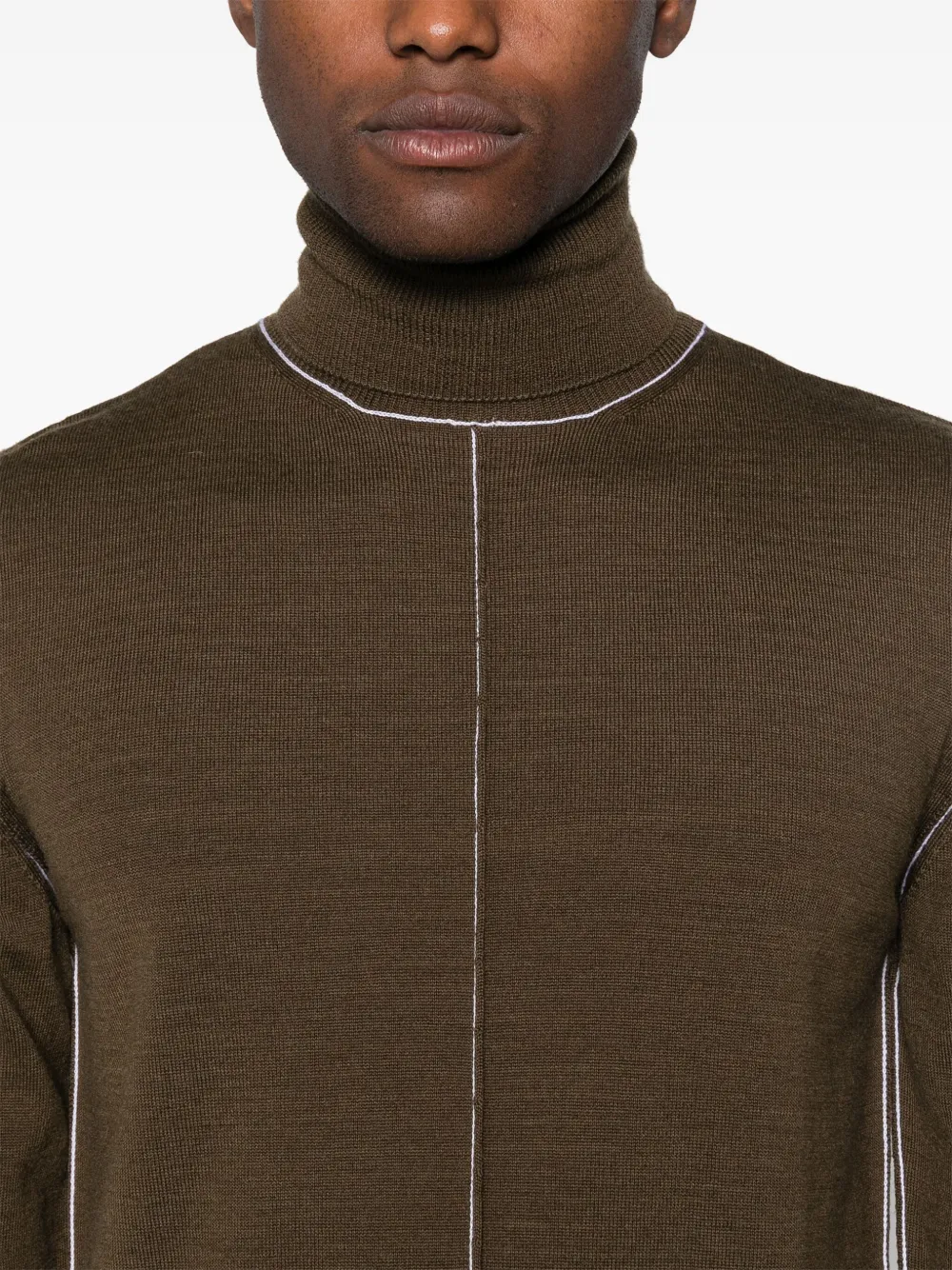 MM6 Maison Margiela raised-seam sweater Men