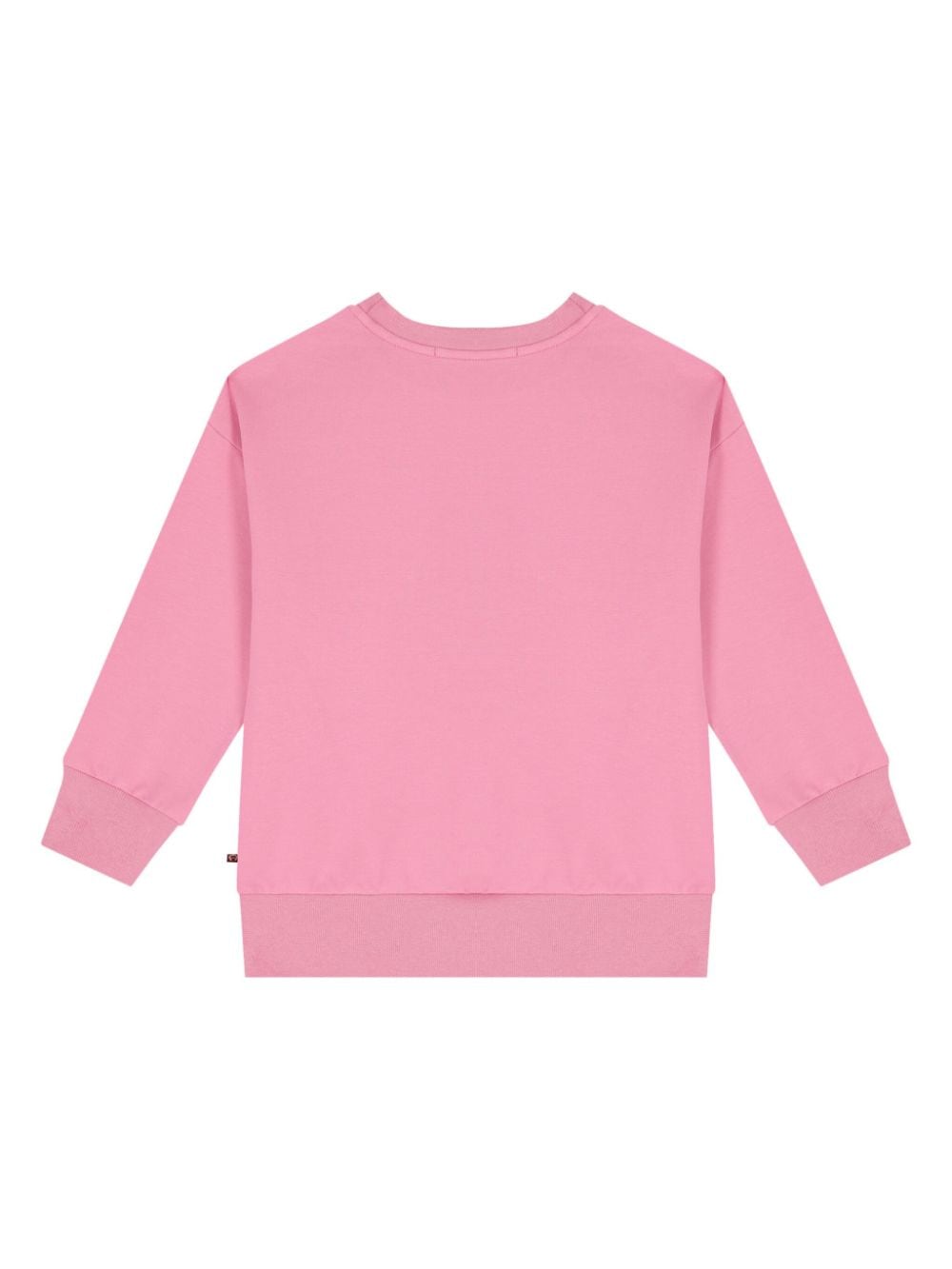 Aigner Kids graphic logo-print sweatshirt - Roze