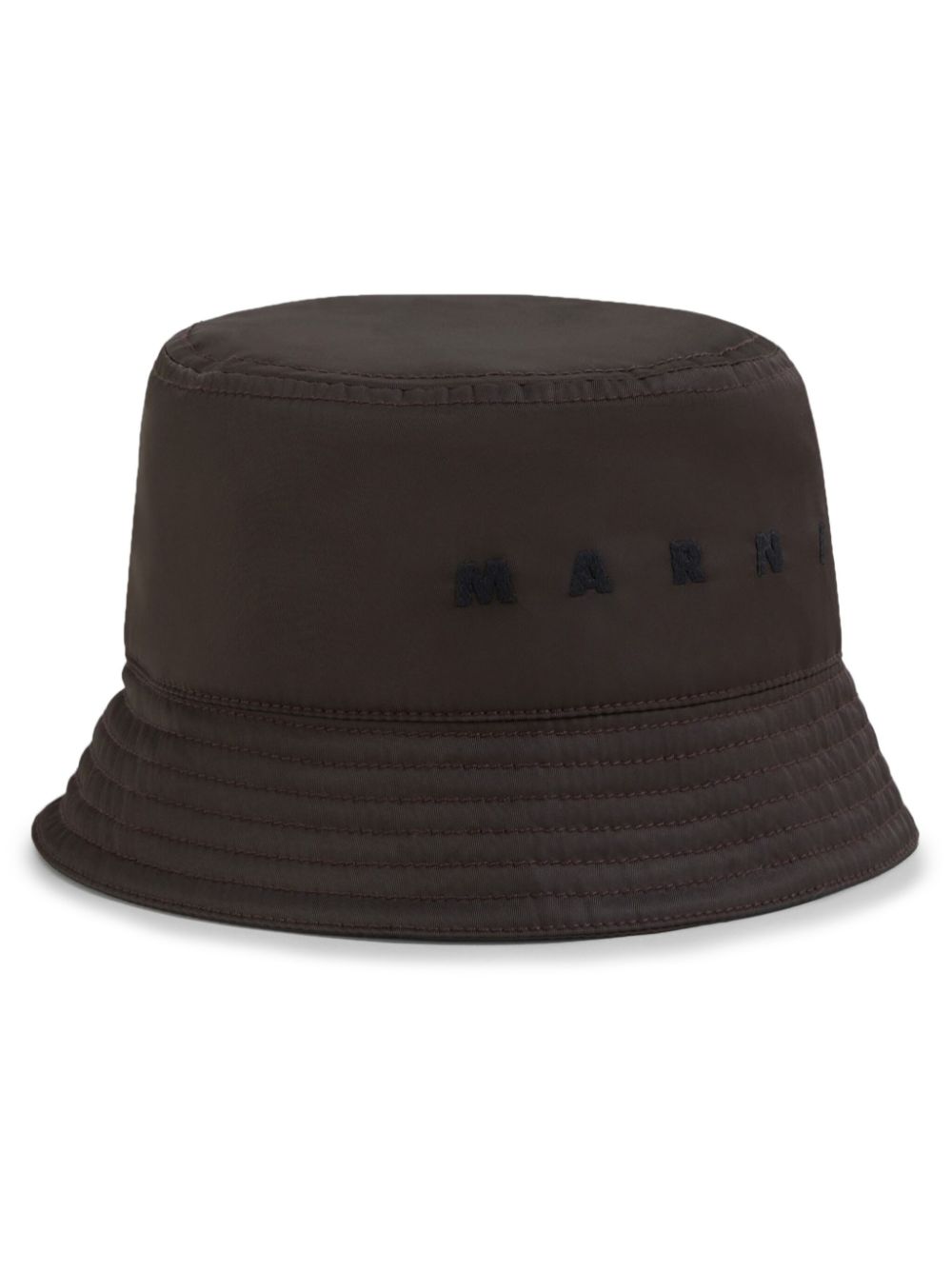 logo-embroidered bucket hat