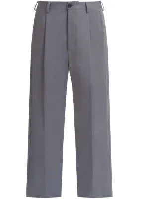 Marni Virgin Wool Wide Leg Pant women - Glamood Outlet
