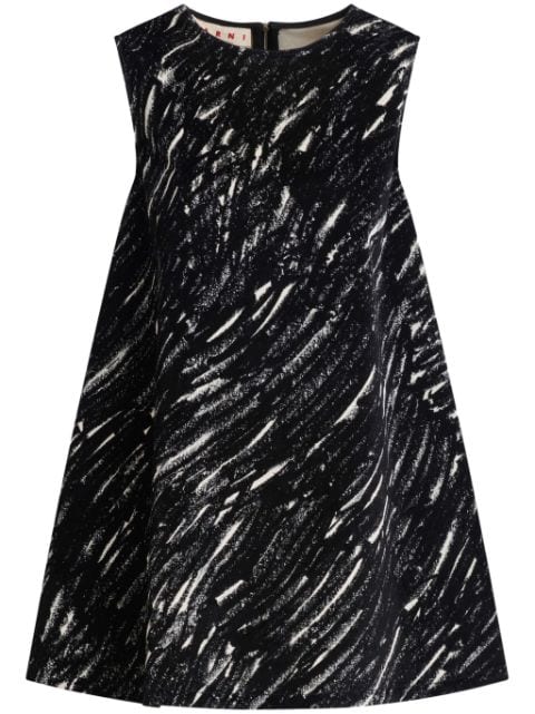 abstract mini dress 