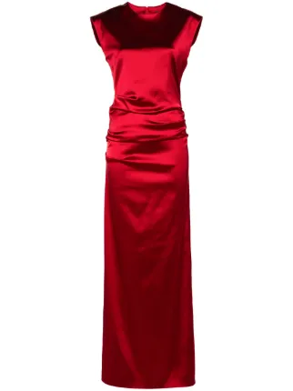 関税送料込【Max Mara】REA red イブニングドレス レア ロング Max Mara Rea イブニングドレス | レッド | FARFETCH JP