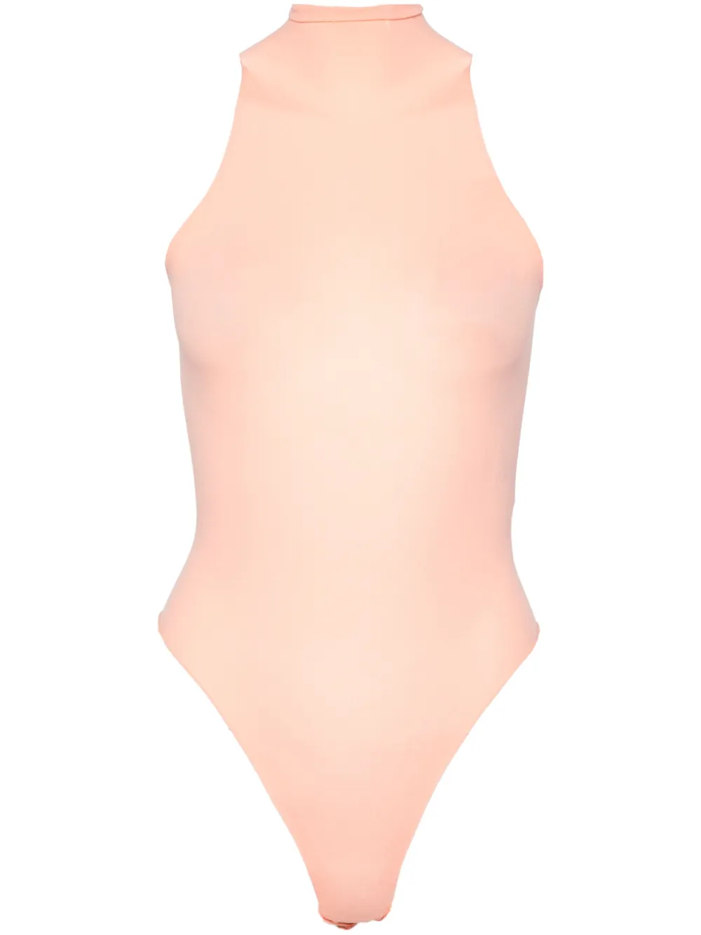 Alaïa fine-knit bodysuit | Orange | Image 1