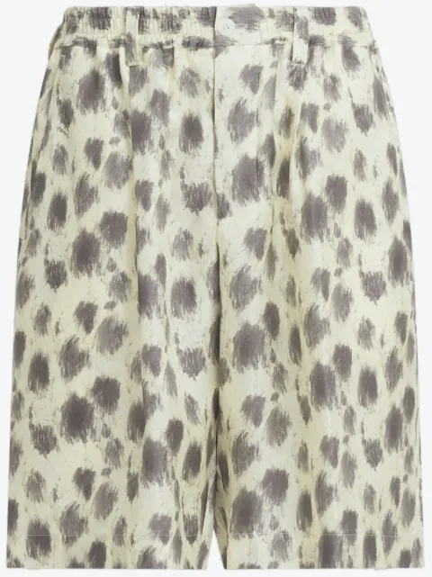 Marni printed silk bermuda shorts