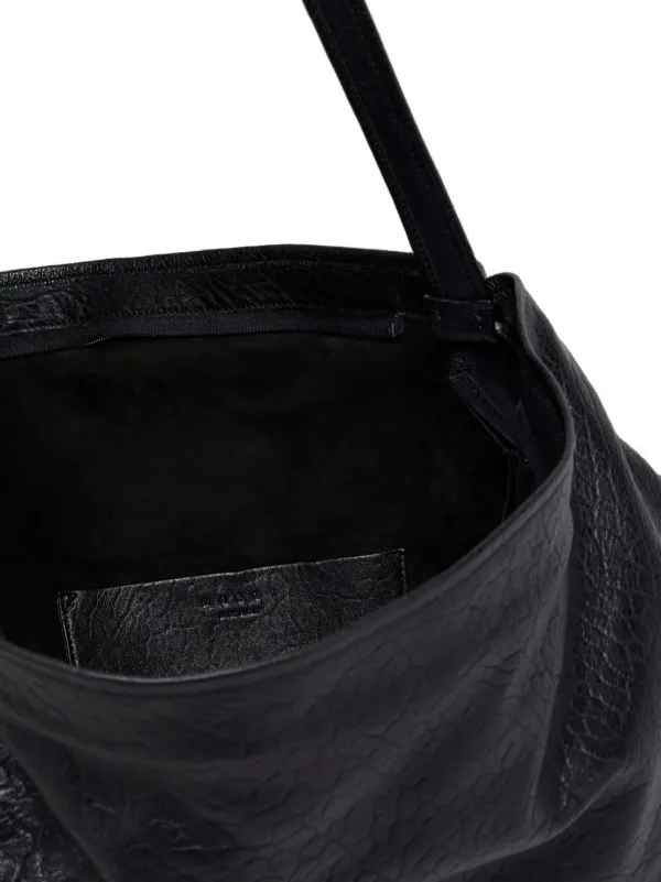 Marni レザーショルダーバッグ | ブラック | FARFETCH JP
