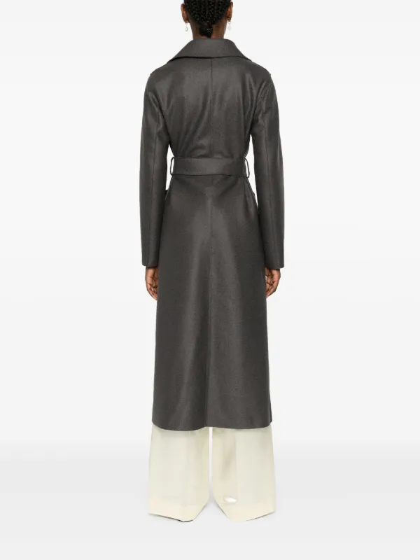 Harris wharf london virgin wool coat shop