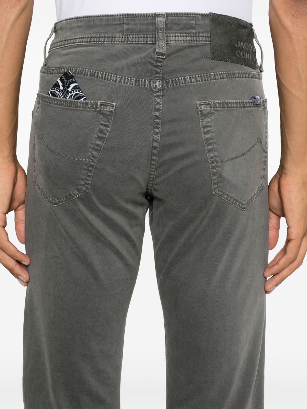 Shop Jacob Cohen Nick Jeans In Grey