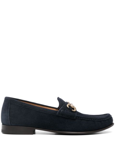 Brunello Cucinelli horsebit-detail suede loafers Men