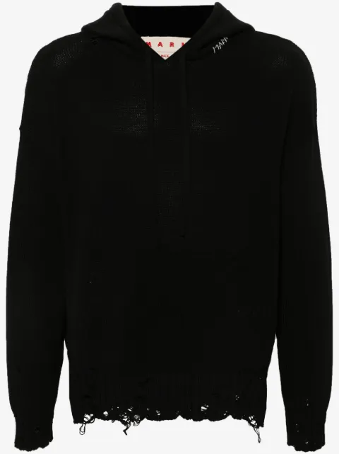 Marni knitted hoodie