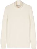 Fileria high-neck sweater - White