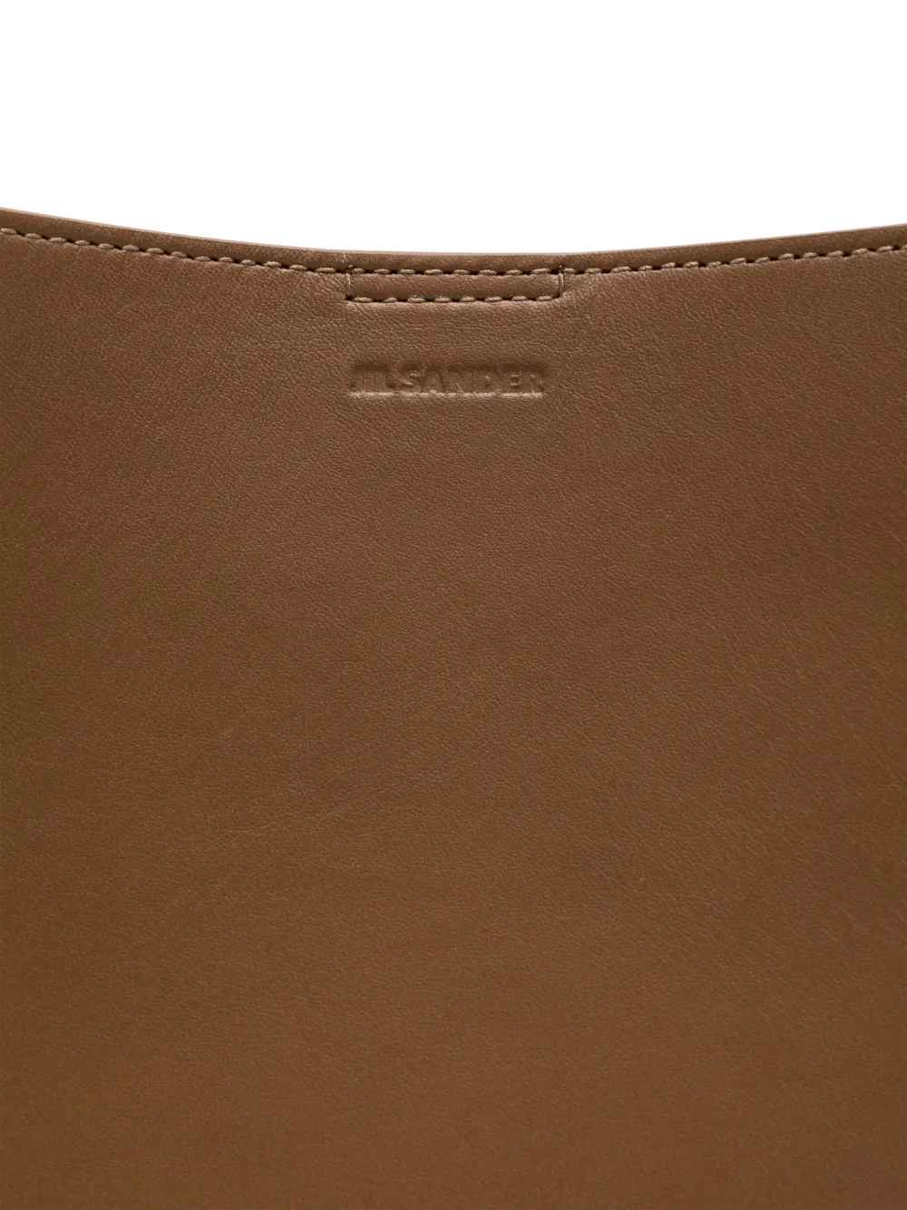 Jil Sander Tangle kleine schoudertas Bruin