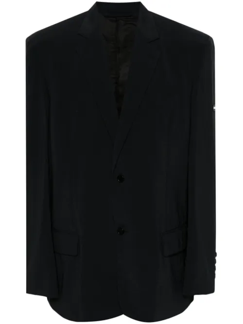 Blazer à patch logo - Balenciaga - Modalova