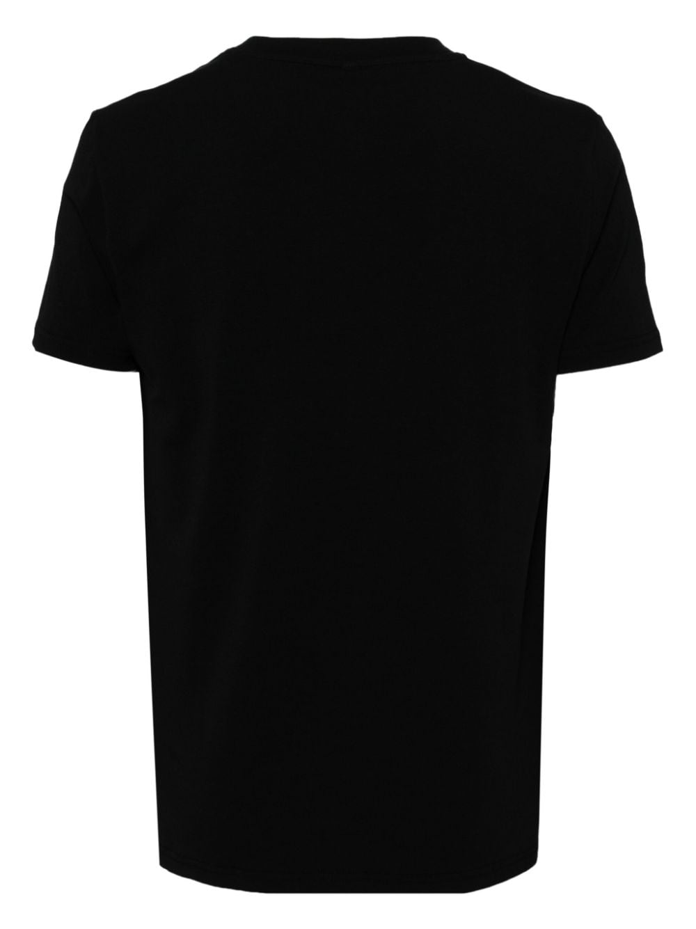 Moschino T-shirt met logoprint - Zwart