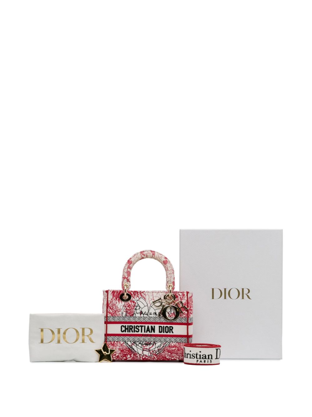 Christian Dior 2021 Medium Royale d'Amour Lady D-Lite satchel Women