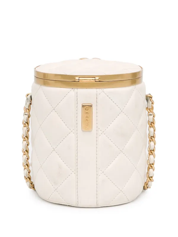 CHANEL Pre-Owned 2021-2023 キルティング ショルダーバッグ S 