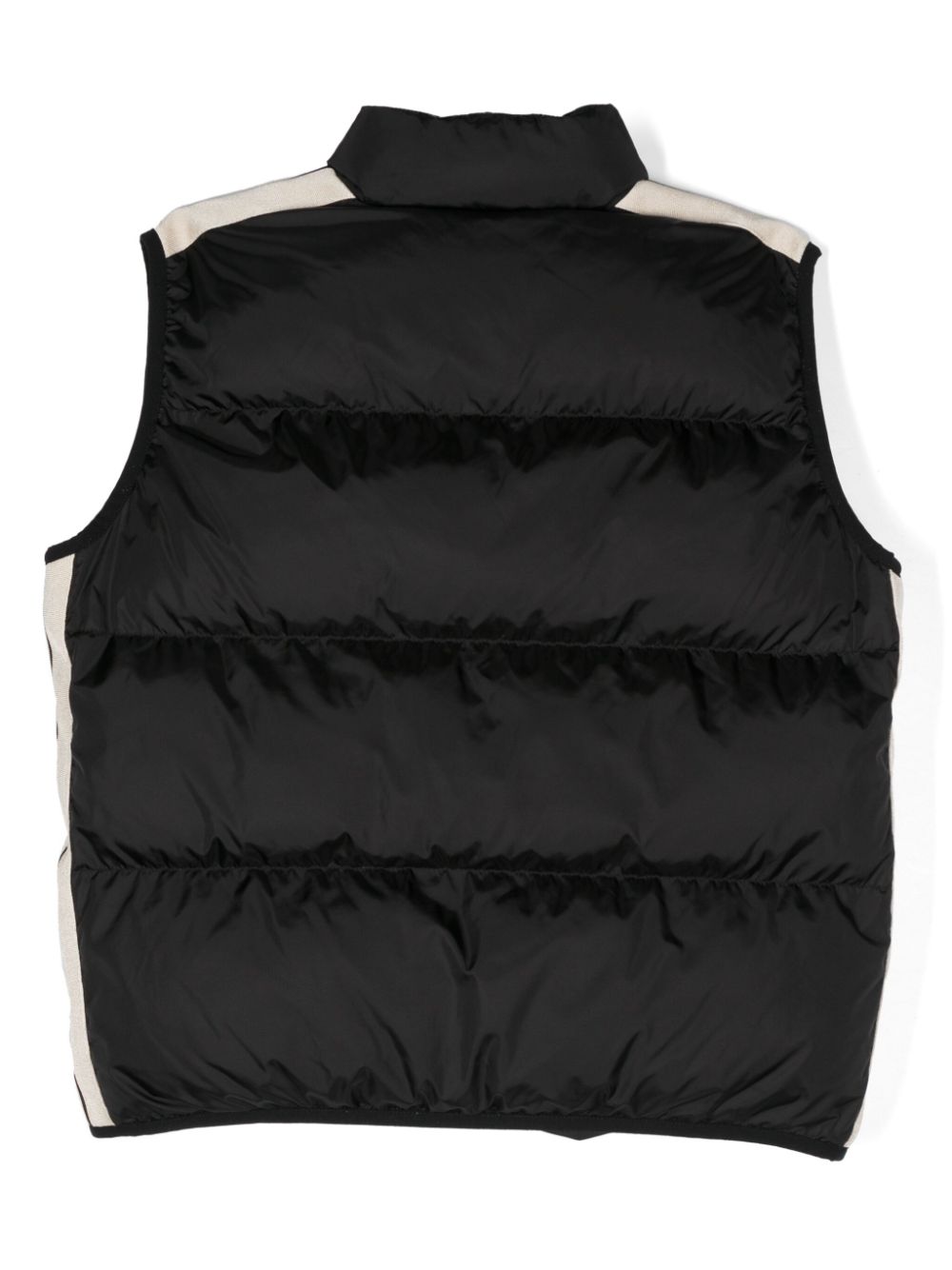 Palm Angels Kids logo-embroidered gilet - Zwart