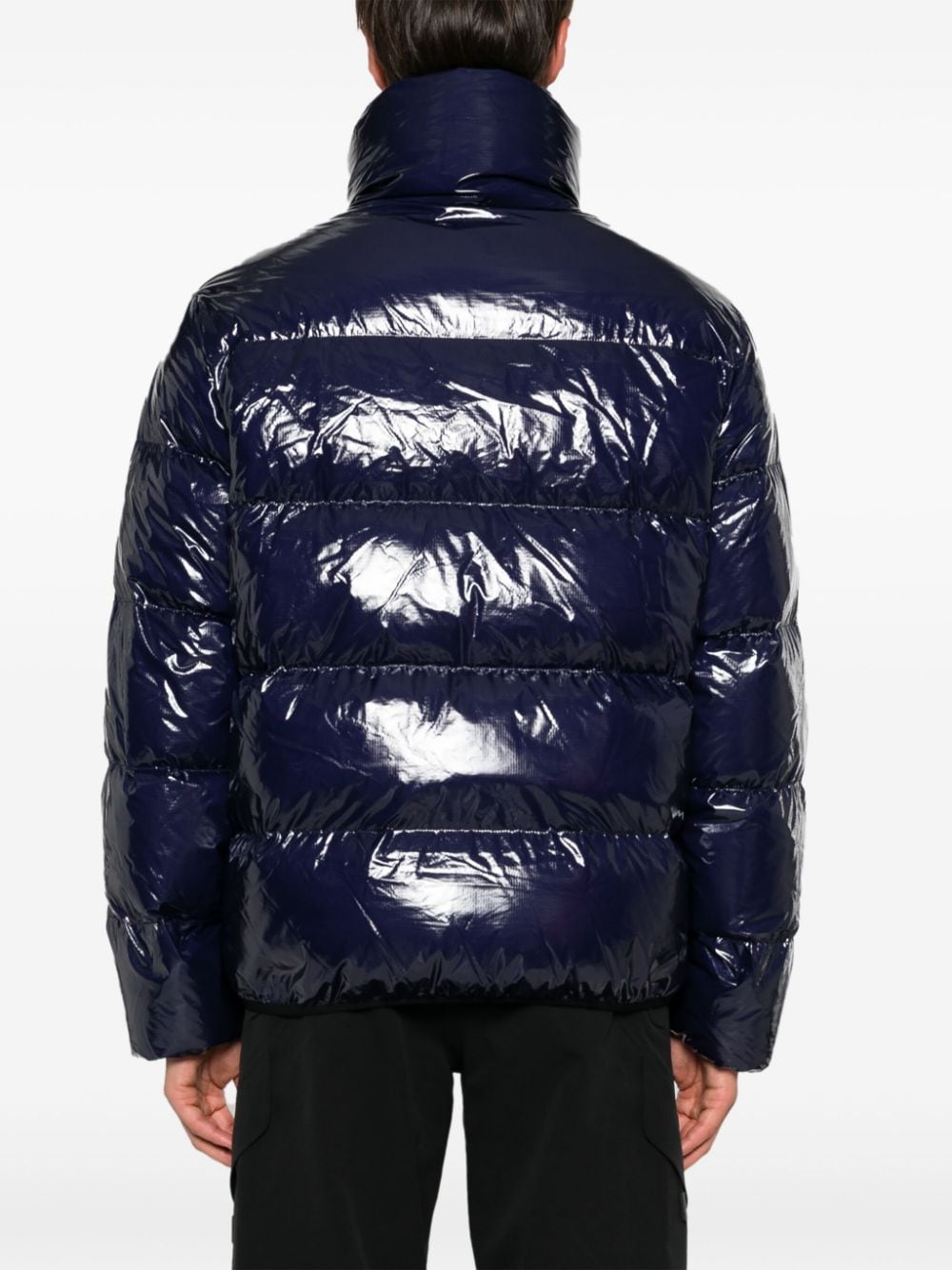 Shop Dsquared2 Light Down Jacket In Blue