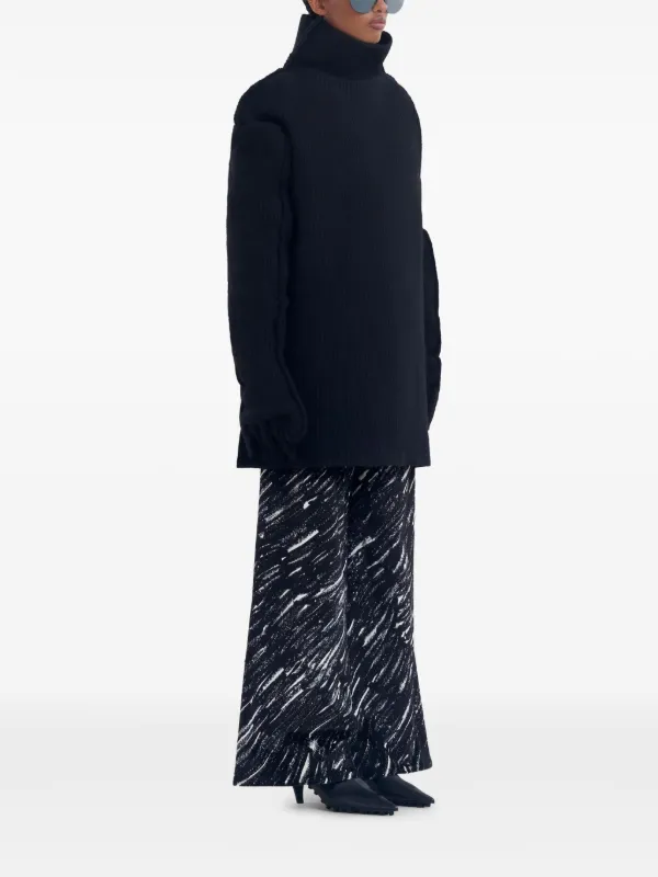 MARNI ワイドパンツ Marni ワイドパンツ | ブラック | FARFETCH JP