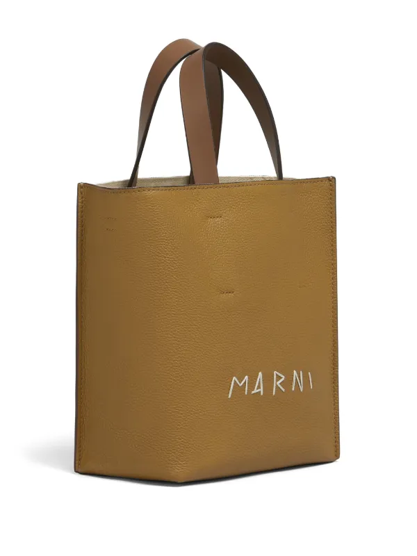 【MARNI】MUSEO MINI TOTE BAG Marni Mini Museo Tote Bag | Neutrals | FARFETCH CA