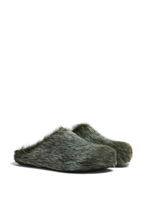 Marni Fussbett Sabot Mules | Blue | FARFETCH