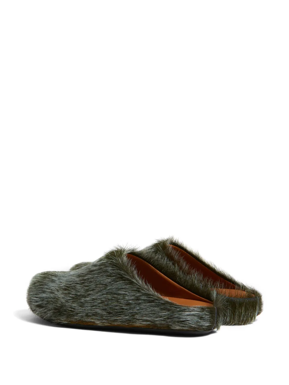 Marni Fussbett sabot mules Blue