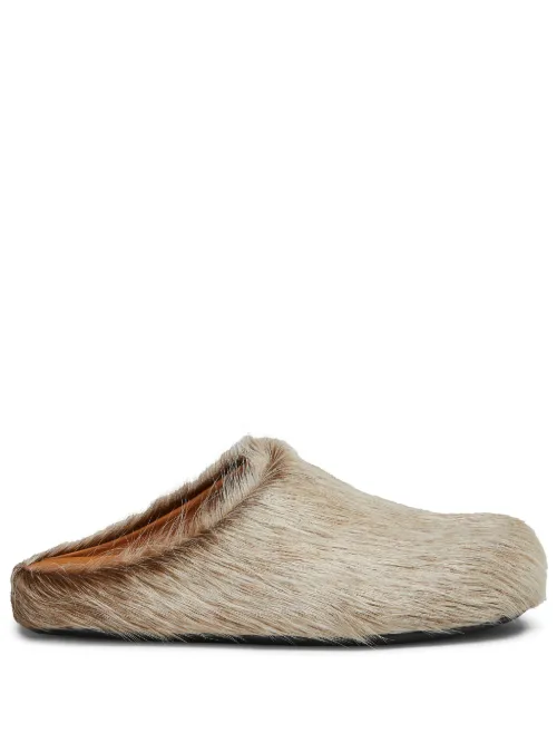 Marni mules Fussbett - Tons neutres - Marni - Modalova