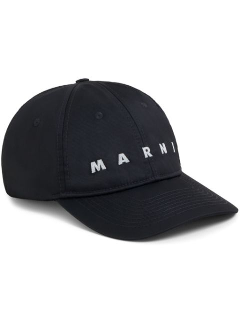 Marni logo-embroidered baseball cap Men