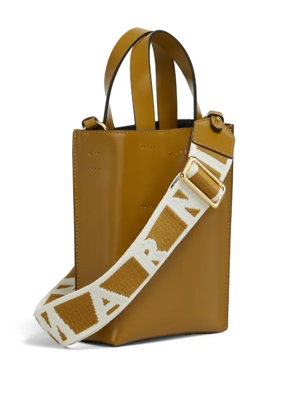 MARNI(マルニ) MUSEO TOTE BAG NANO [正規品/関税込] ブラック レザー MUSEO ナノバッグ | Marni