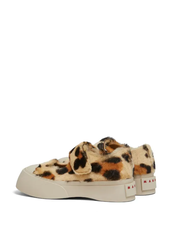 Marni leopard-print Sneakers | Neutrals | FARFETCH