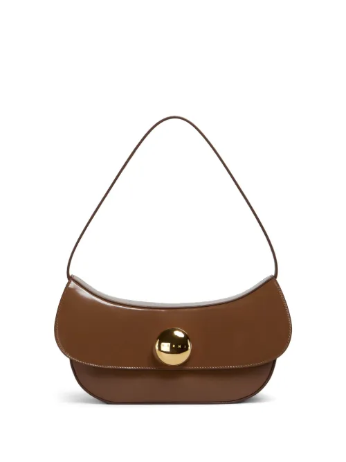 Sac porté épaule en cuir - Marni - Modalova