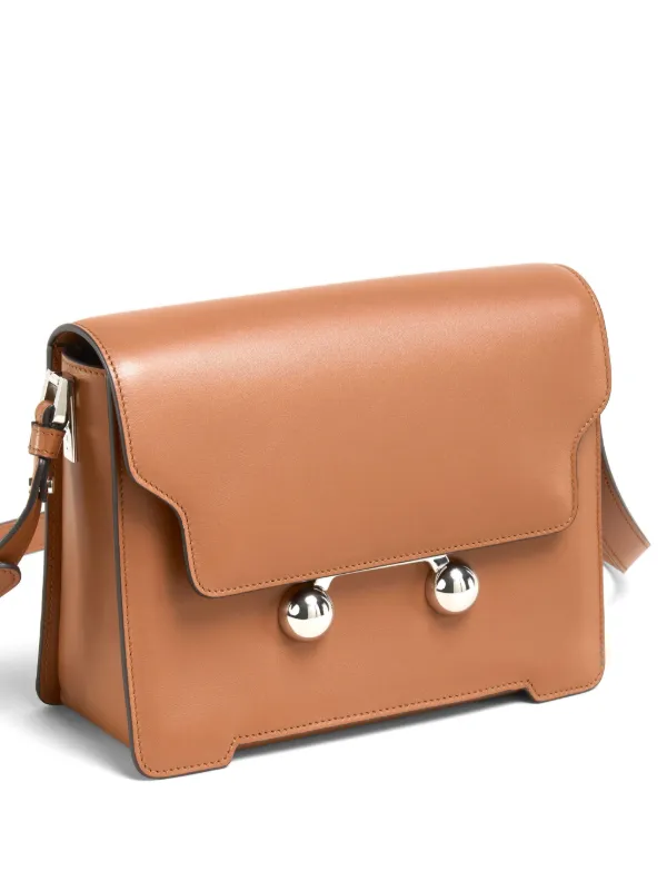 ショルダーバッグ・ポシェット MARNI Woman Shoulder bag Brown BMMP0152U0P8196 00M35 Marni Medium Trunkaroo Shoulder Bag | Brown | FARFETCH