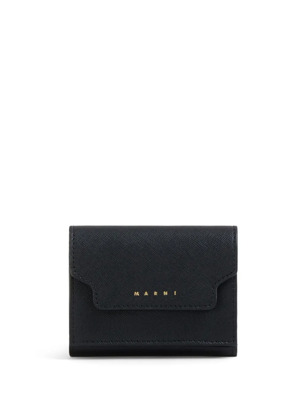 Marni 三つ折り財布 - ブラック Marni 三つ折り財布 - ブラック