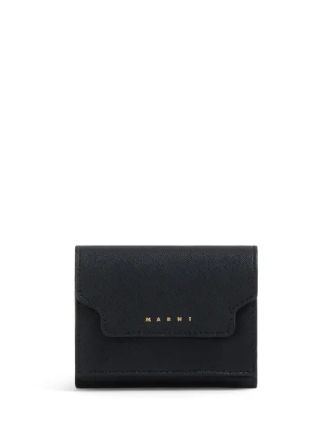 Marni tri-fold leather wallet 