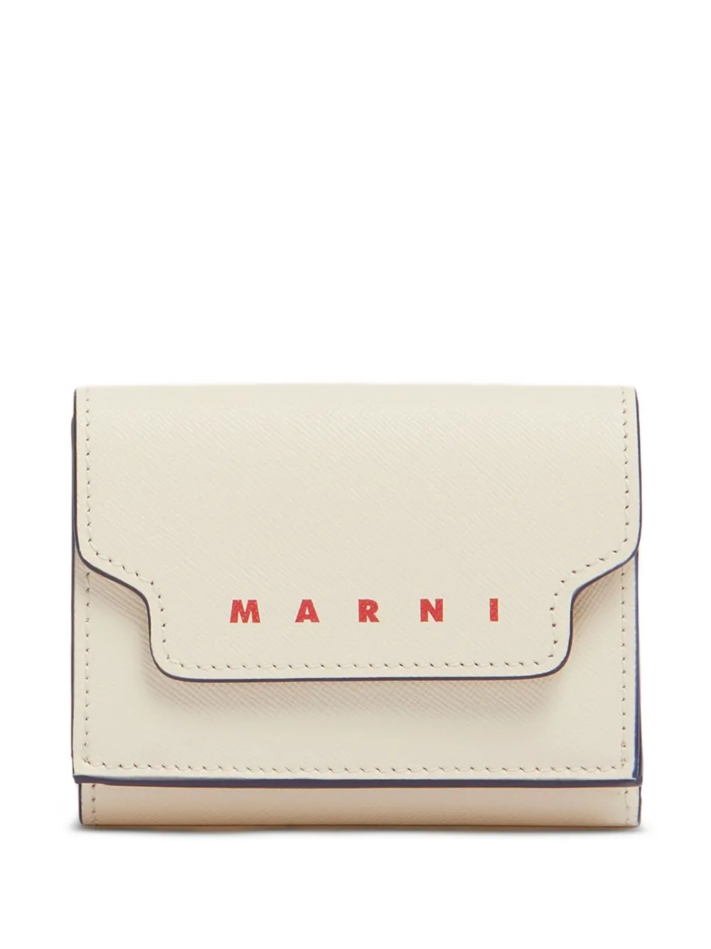 Marni フラップ財布 - ニュートラル Marni フラップ財布 - ニュートラル