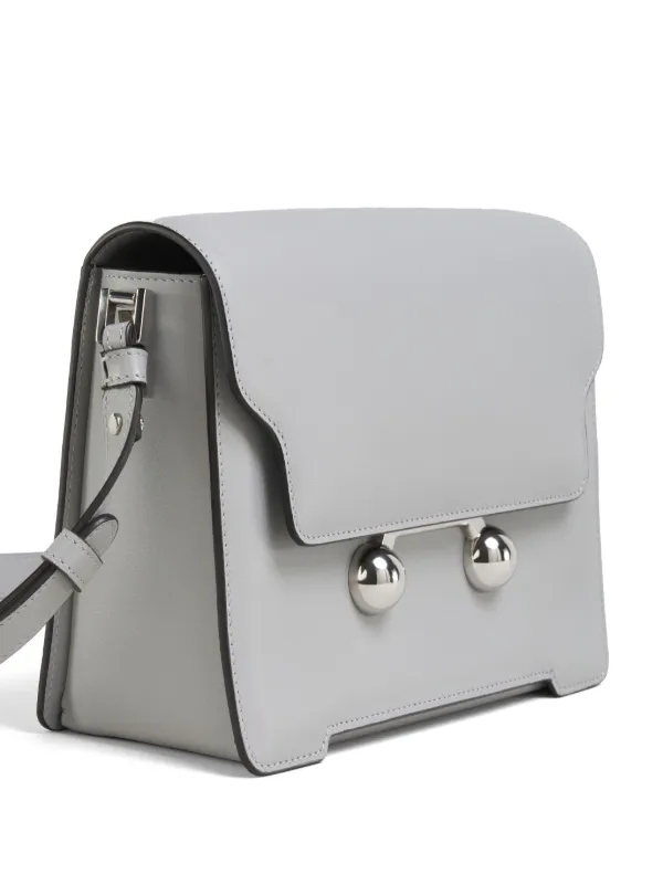 Marni Trunkaroo ショルダーバッグ M | グレー | FARFETCH JP