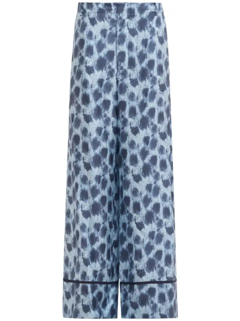 Marni silk wide-leg trousers