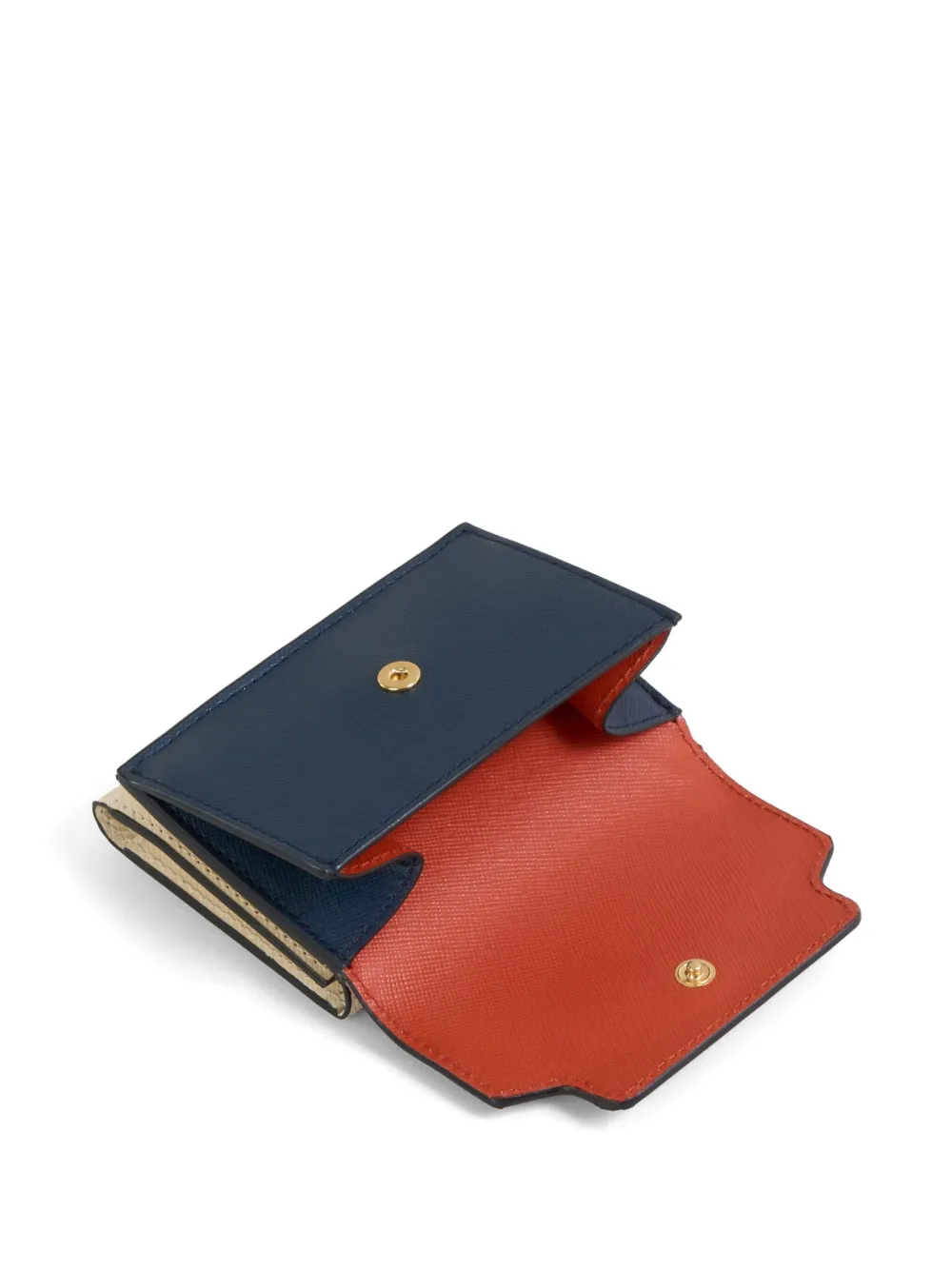MARNI スタッズ付き三つ折り財布 オレンジ 新品 未使用 Marni 三つ折り財布 | オレンジ | FARFETCH JP