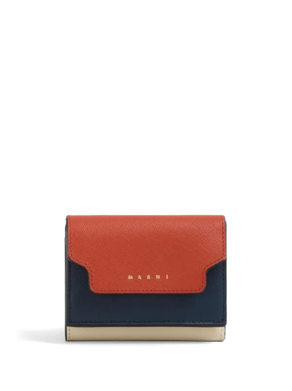 Marni 三つ折り財布 | オレンジ | FARFETCH JP