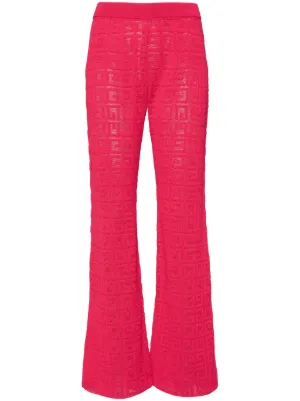 パンツ Givenchy Skin Pink Jacquard Flared Leg Pant Skin pink jacquard flared leg pant – G&B