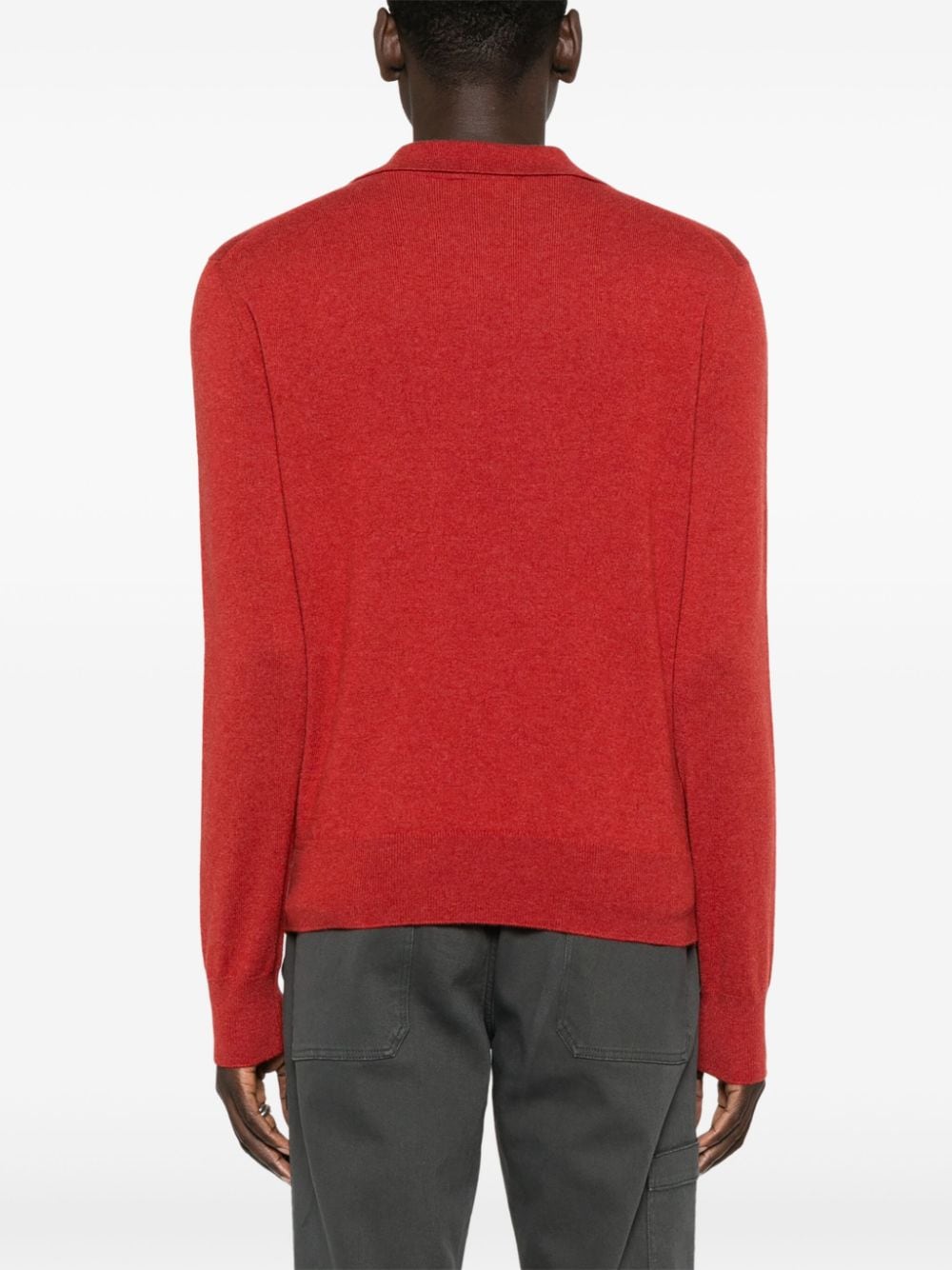 Shop D4.0 Cashmere Sweater In Red