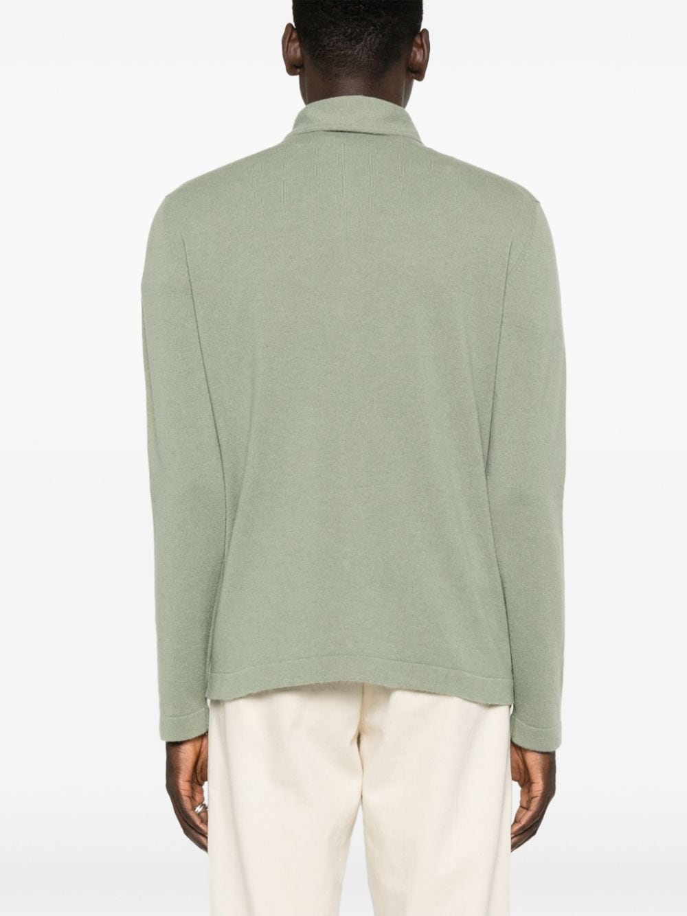 Shop D4.0 Knitted Shirt In Green