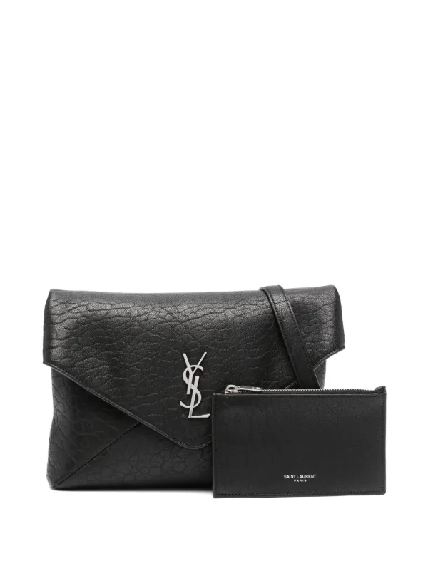 Saint Laurent カサンドラ クラッチバッグ | ブラック | FARFETCH JP
