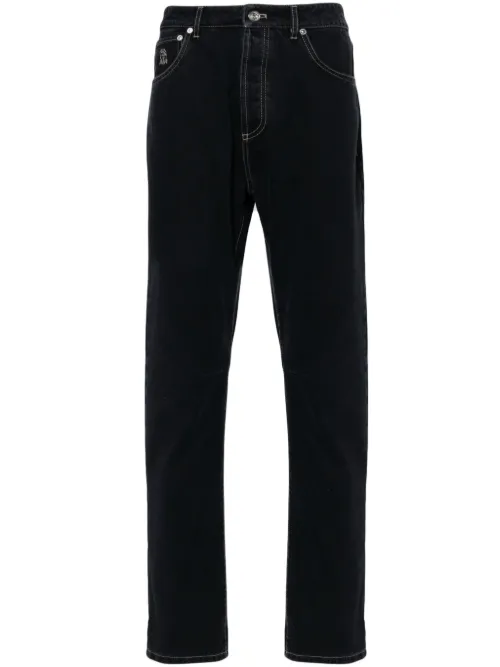 Jean à coupe slim - Brunello Cucinelli - Modalova