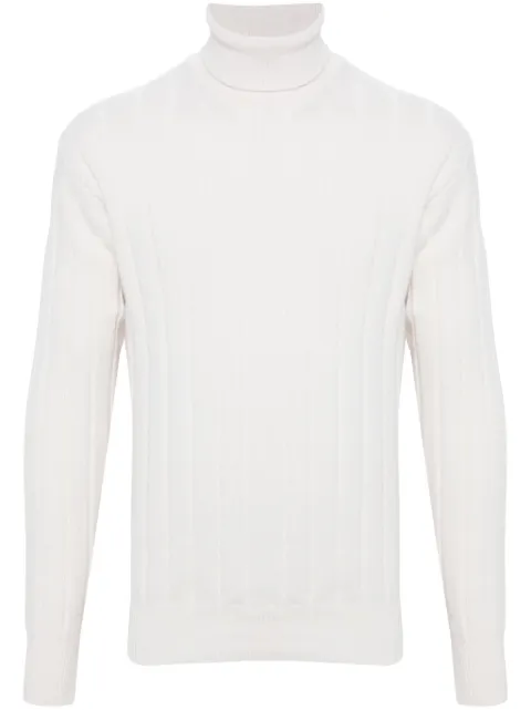 Lardini ribbed-knit sweater