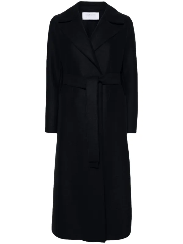 Harris wharf london virgin wool coat store