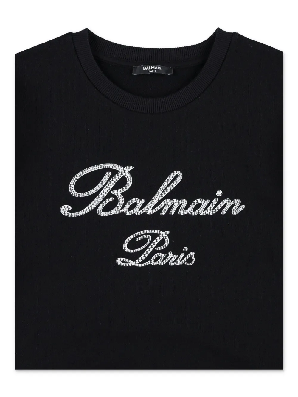 Balmain Kids Sweater met logo Zwart