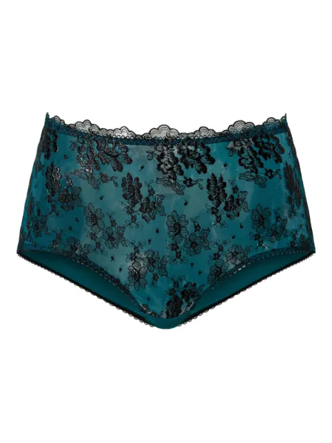 TWINSET floral-embroidered briefs