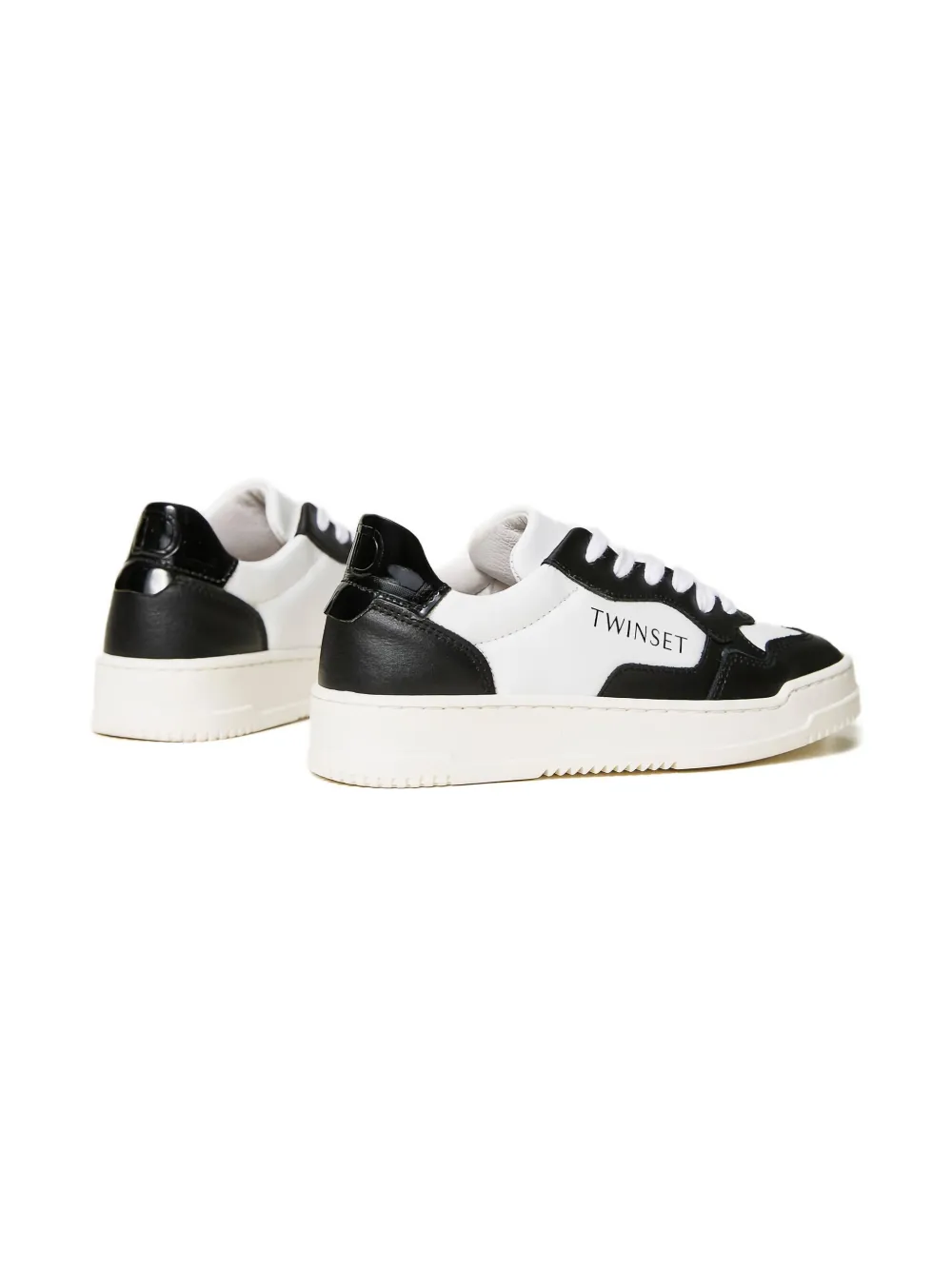 TWINSET Kids Sneakers met colourblocking Wit