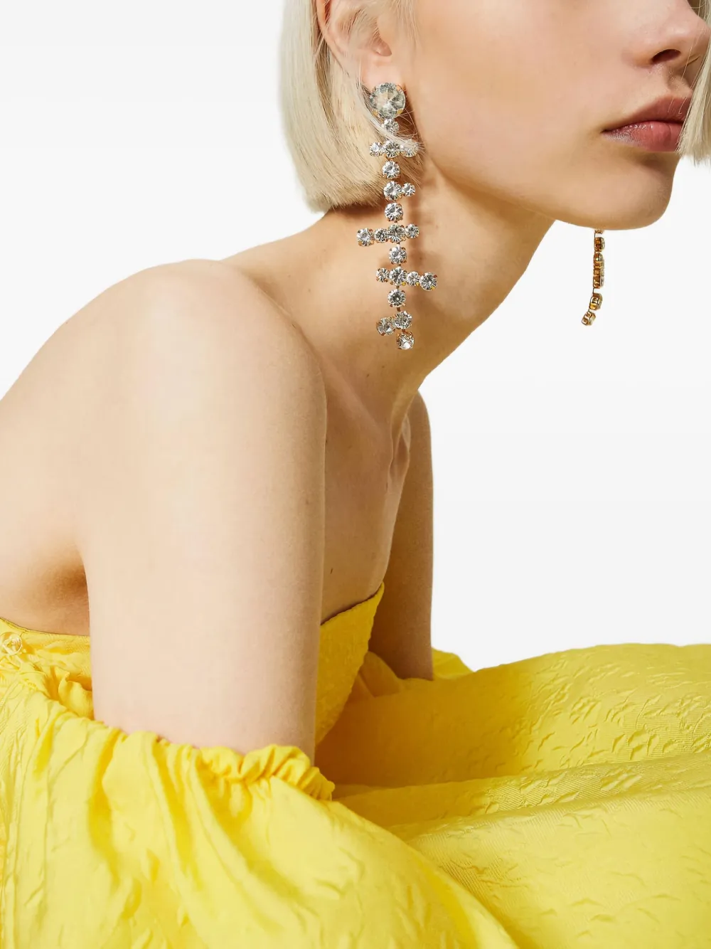 TWINSET crystal-embellished drop earrings | Image 2